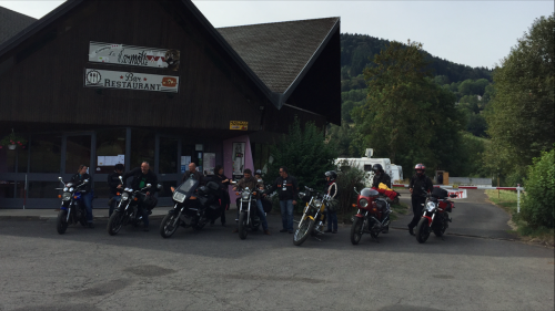 motos visite Ardéchoise 09-2016