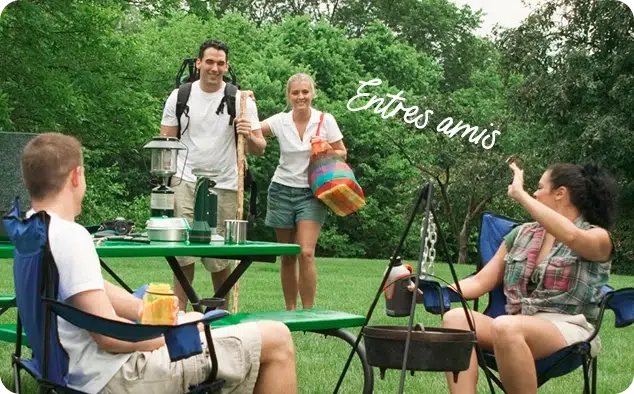 camping entre amis a la bourboule