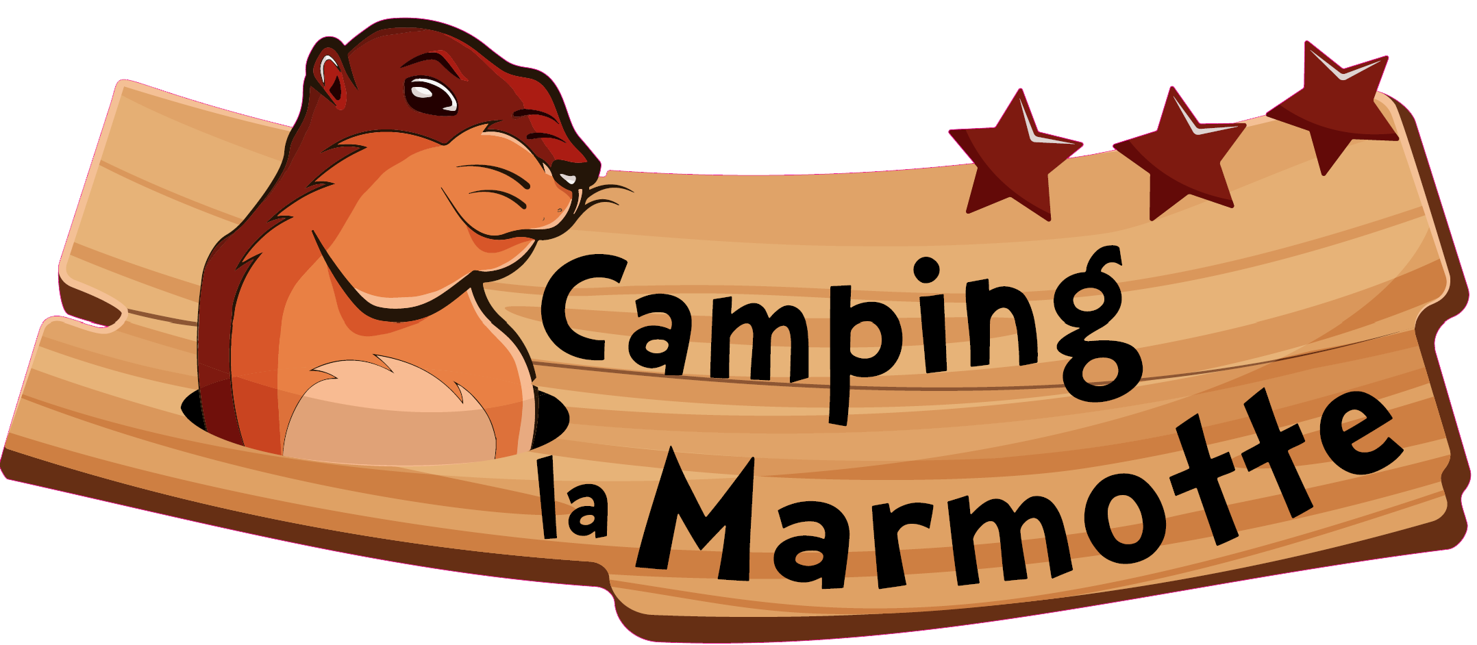 logo camping la marmotte