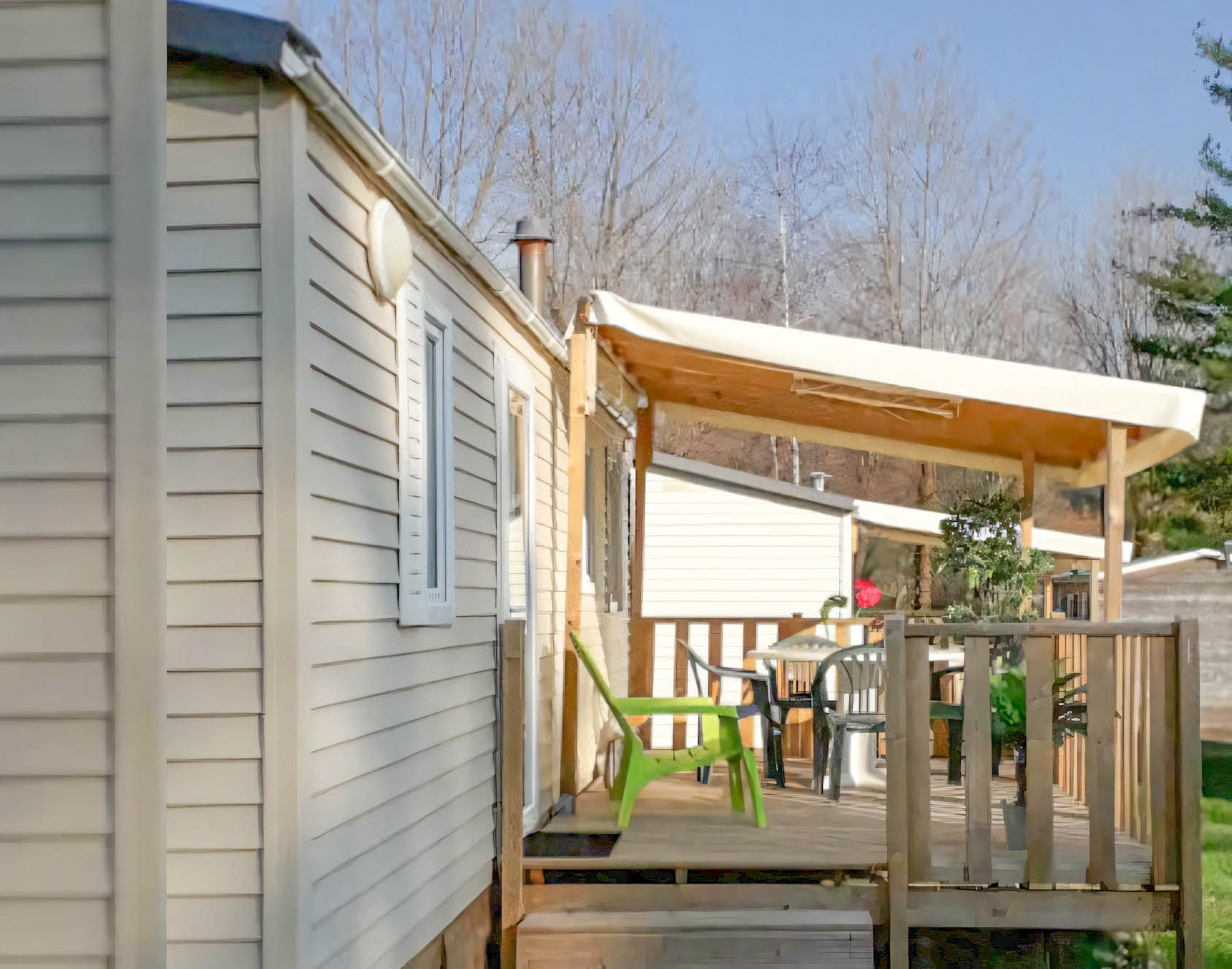 Mobil home m² chambres la marmotte