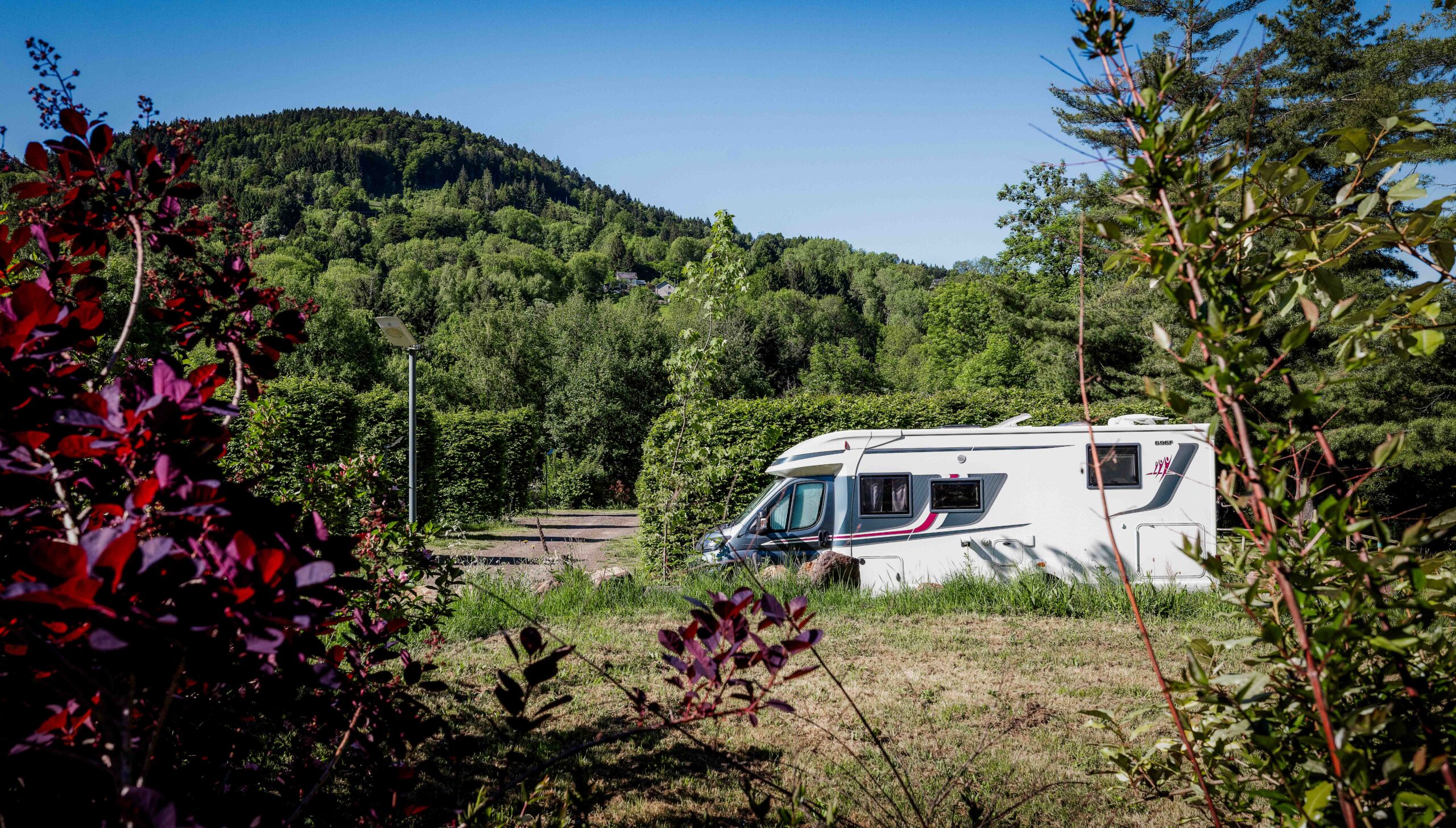 location emplacement camping car la marmotte