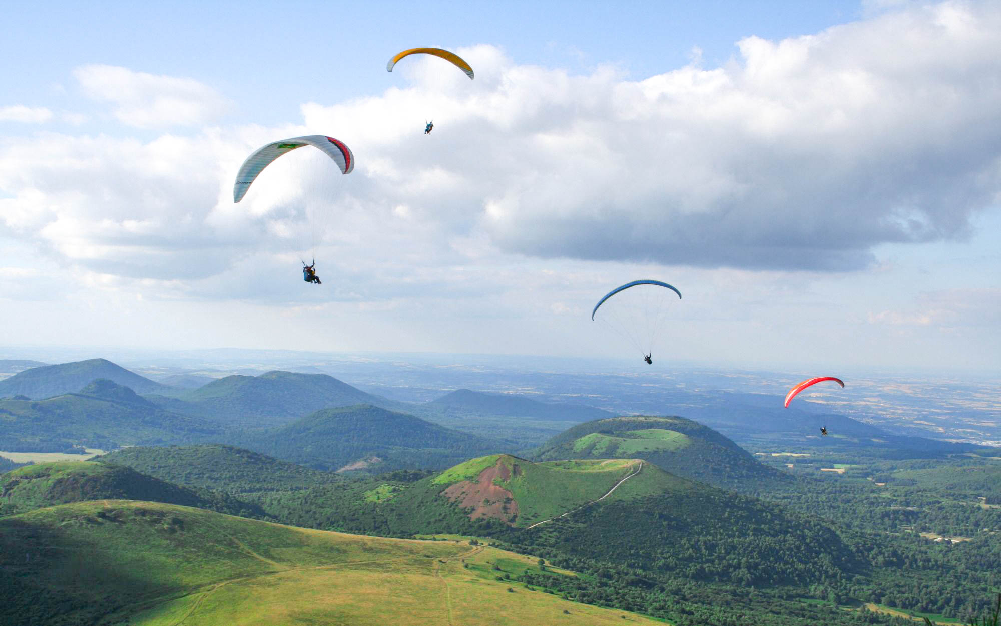 Puy de Dôme parapente